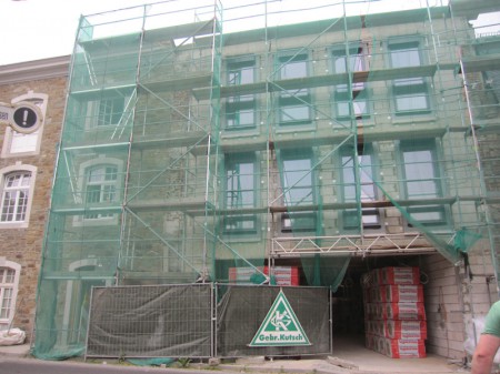 Altbau und Historischer Baubestand, Innenhof in denkmalgeschützter Anlage