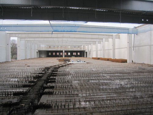 Neubau einer Produktionshalle mit Maschinenkeller