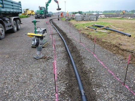 Straßenbau Euregio Bahntrasse