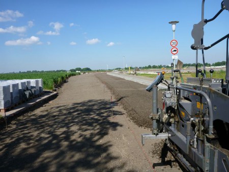 Straßenbau Euregio Bahntrasse
