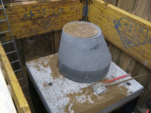 Kanalbau Verbau Spunddielen