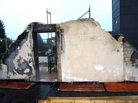 Brandschaden Einfamilienhaus